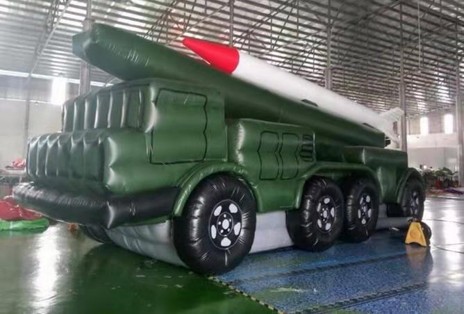 昌乐军事导弹车